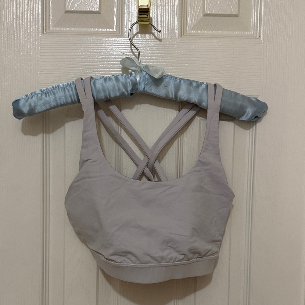 Lululemon Athletica White/Beige Sports Bra